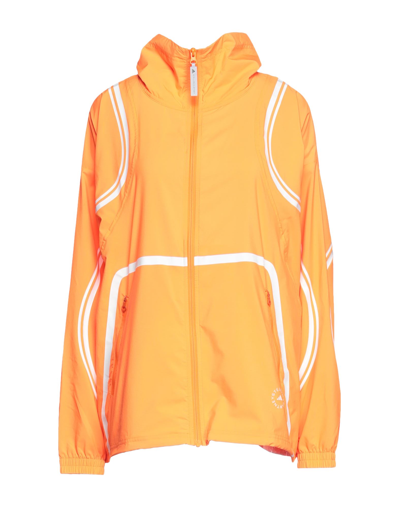 Adidas By Stella Mccartney Overcoats In Orange