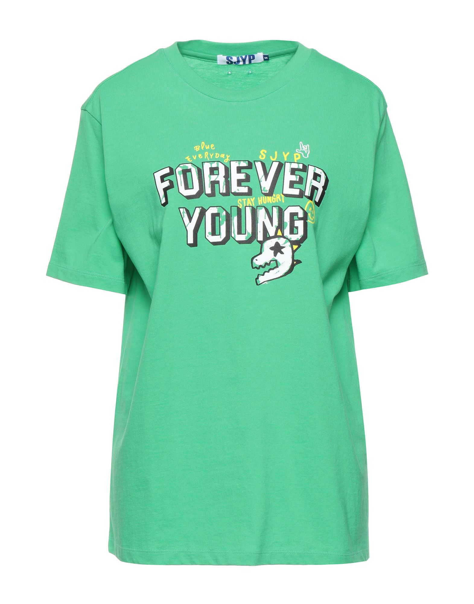 Sjyp T-shirts In Green
