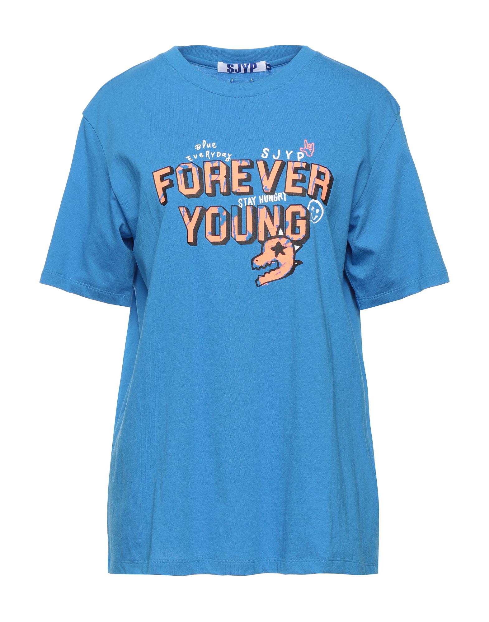 Sjyp T-shirts In Blue