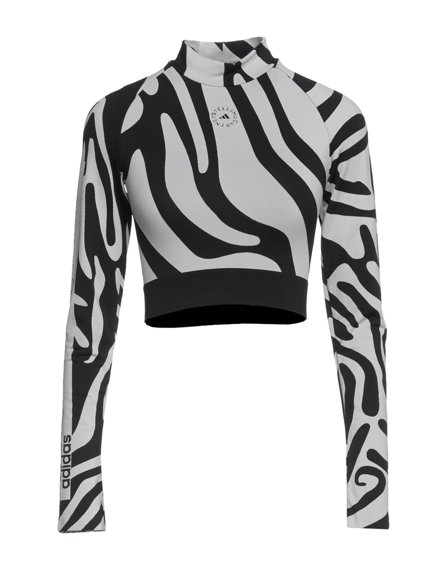 Shop Adidas By Stella Mccartney T-shirts In Black