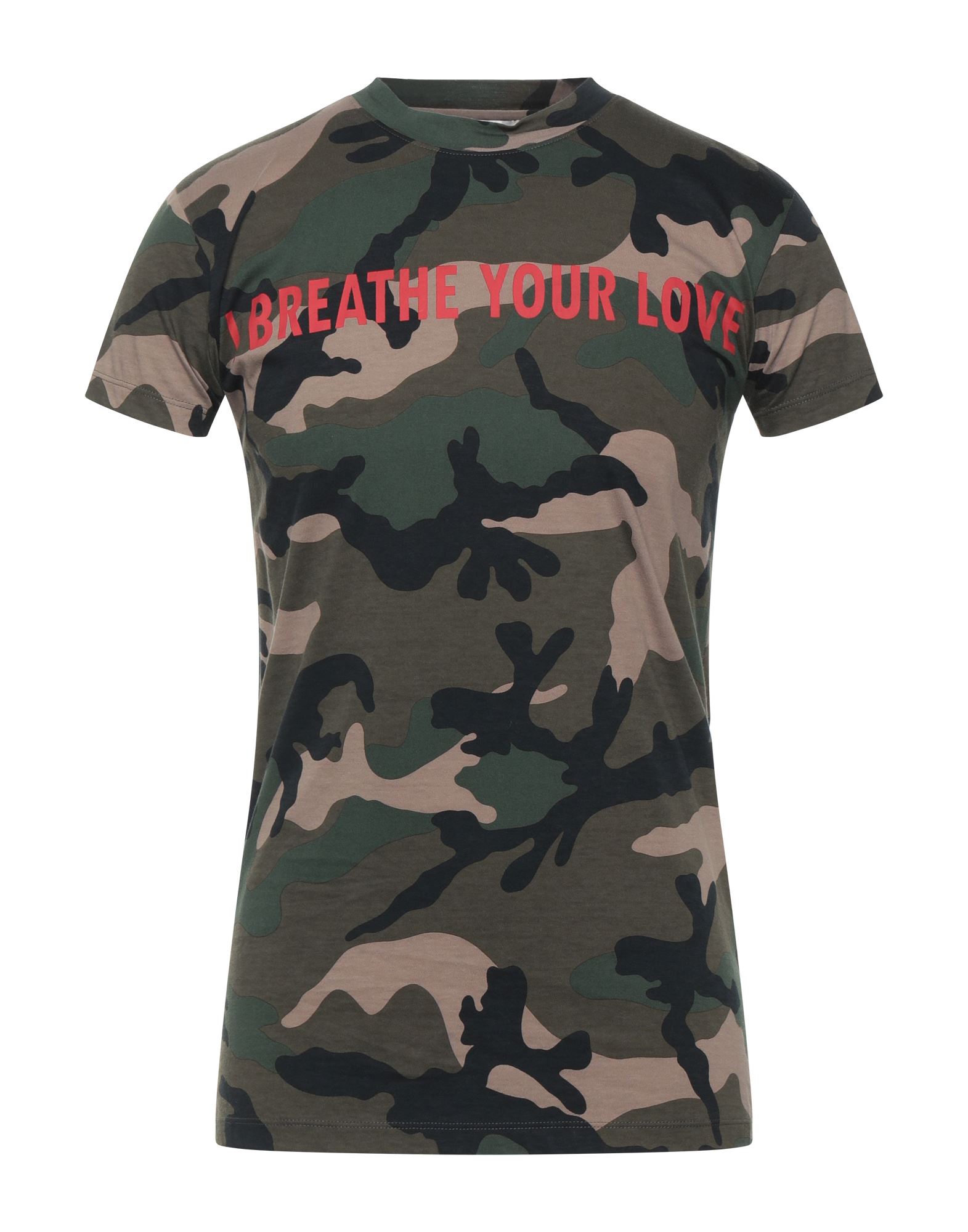 Valentino T-shirts In Military Green