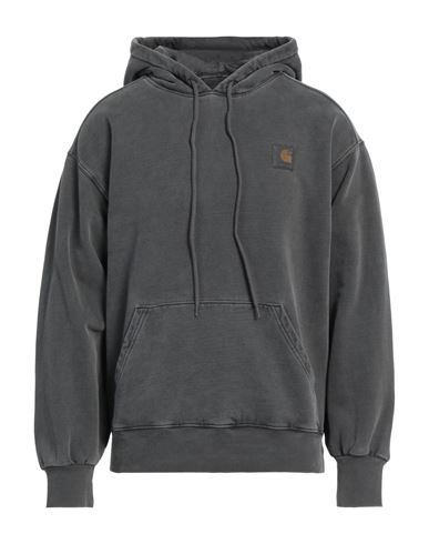 Carhartt Man Sweatshirt Lead Size Xxl Cotton, Elastane In Gray
