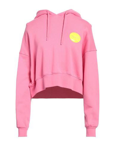 Teen Idol Woman Sweatshirt Fuchsia Size M Cotton In Pink