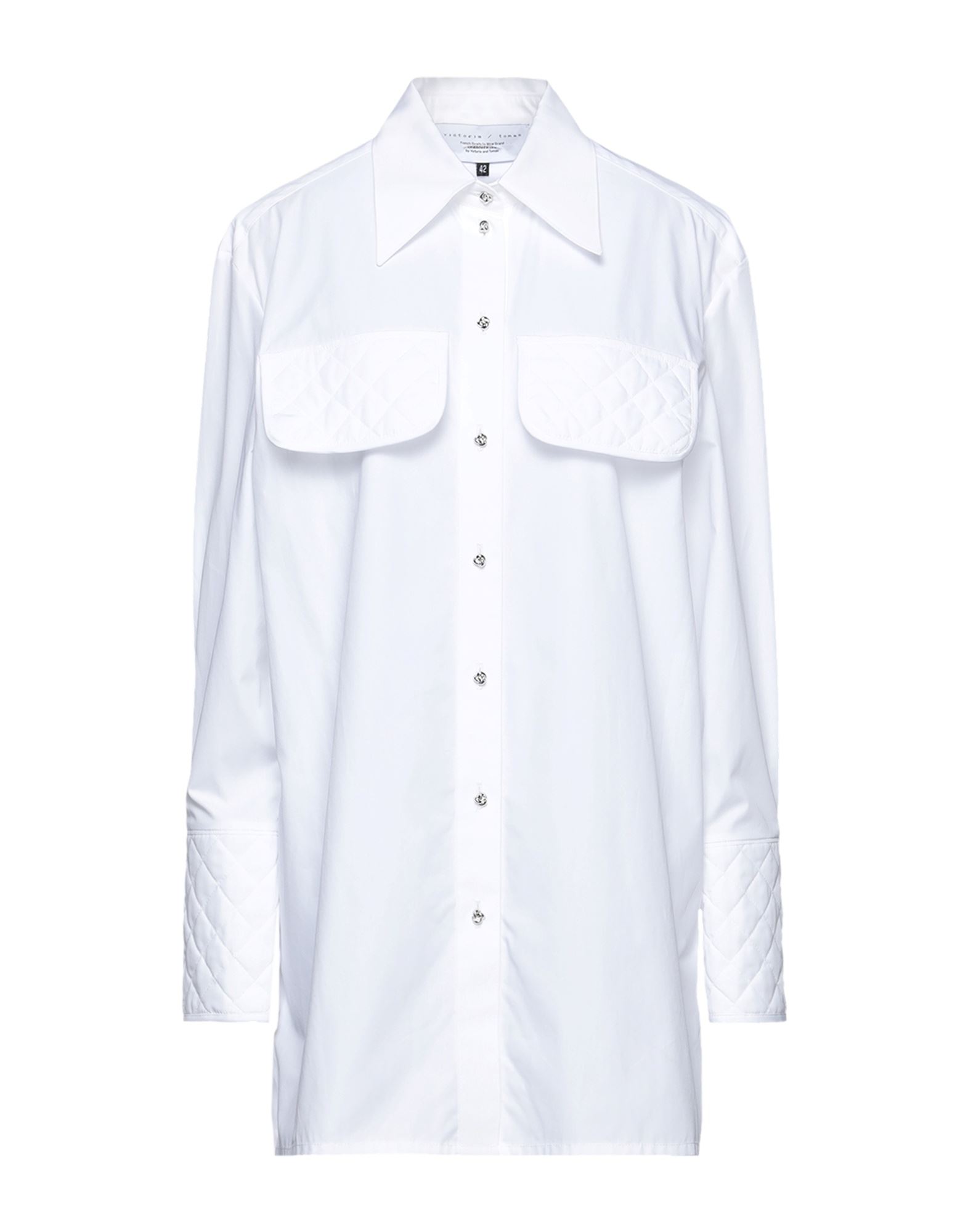 Victoria / Tomas Shirts In White