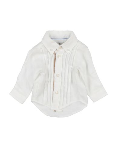 Harmont & Blaine Babies'  Newborn Boy Shirt White Size 3 Linen