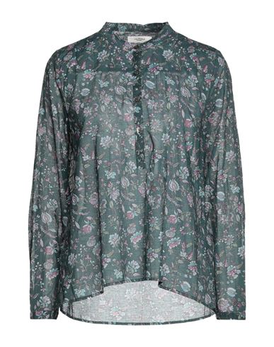 Isabel Marant Étoile Marant Étoile Woman Top Deep Jade Size 2 Cotton In Green