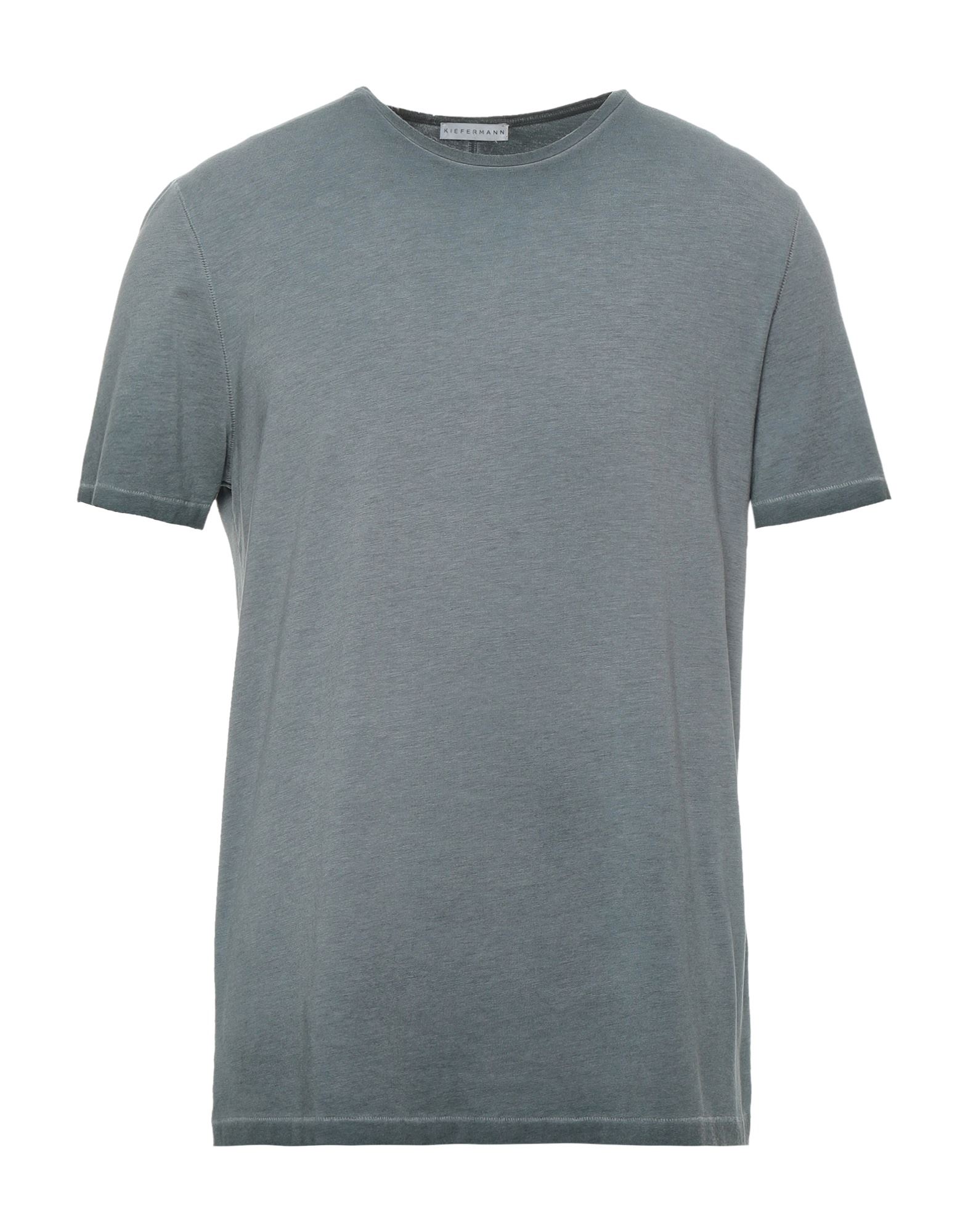 Kiefermann T-shirts In Slate Blue | ModeSens