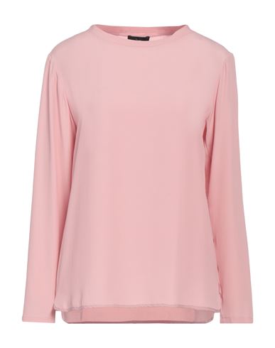 Ottod'ame Woman Top Pink Size 4 Acetate, Silk