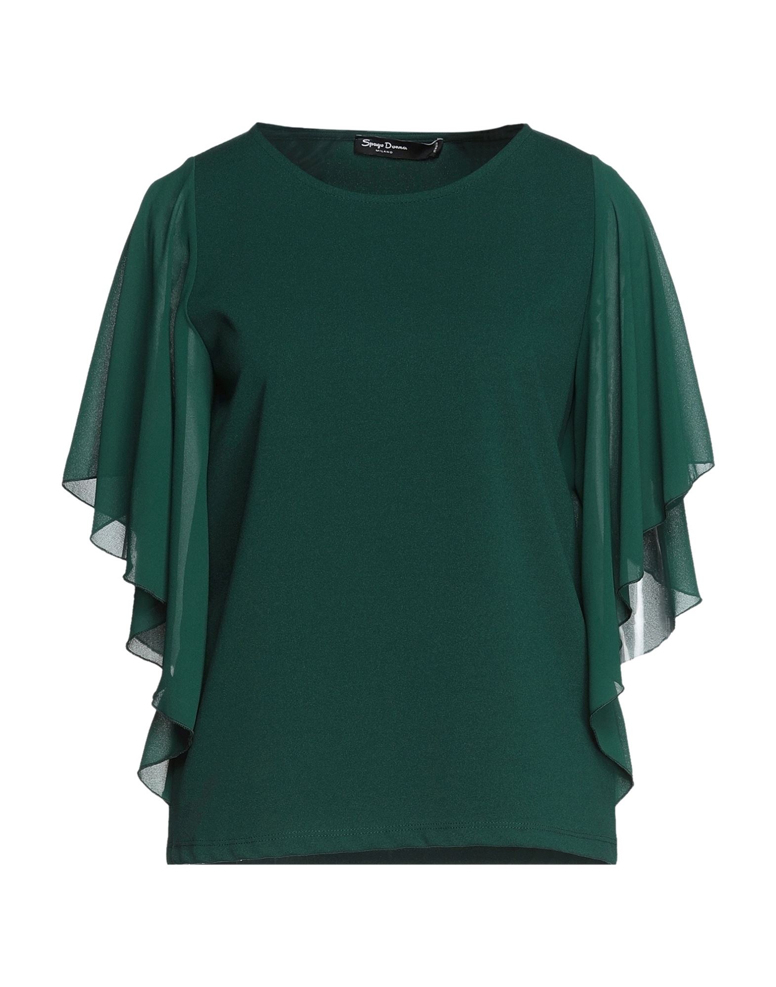 Spago Donna Blouses In Green