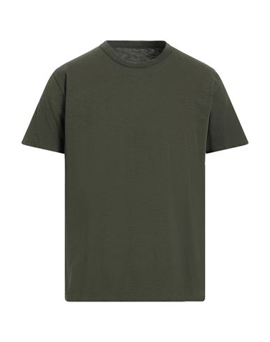 Shop Original Vintage Style Man T-shirt Military Green Size Xl Cotton
