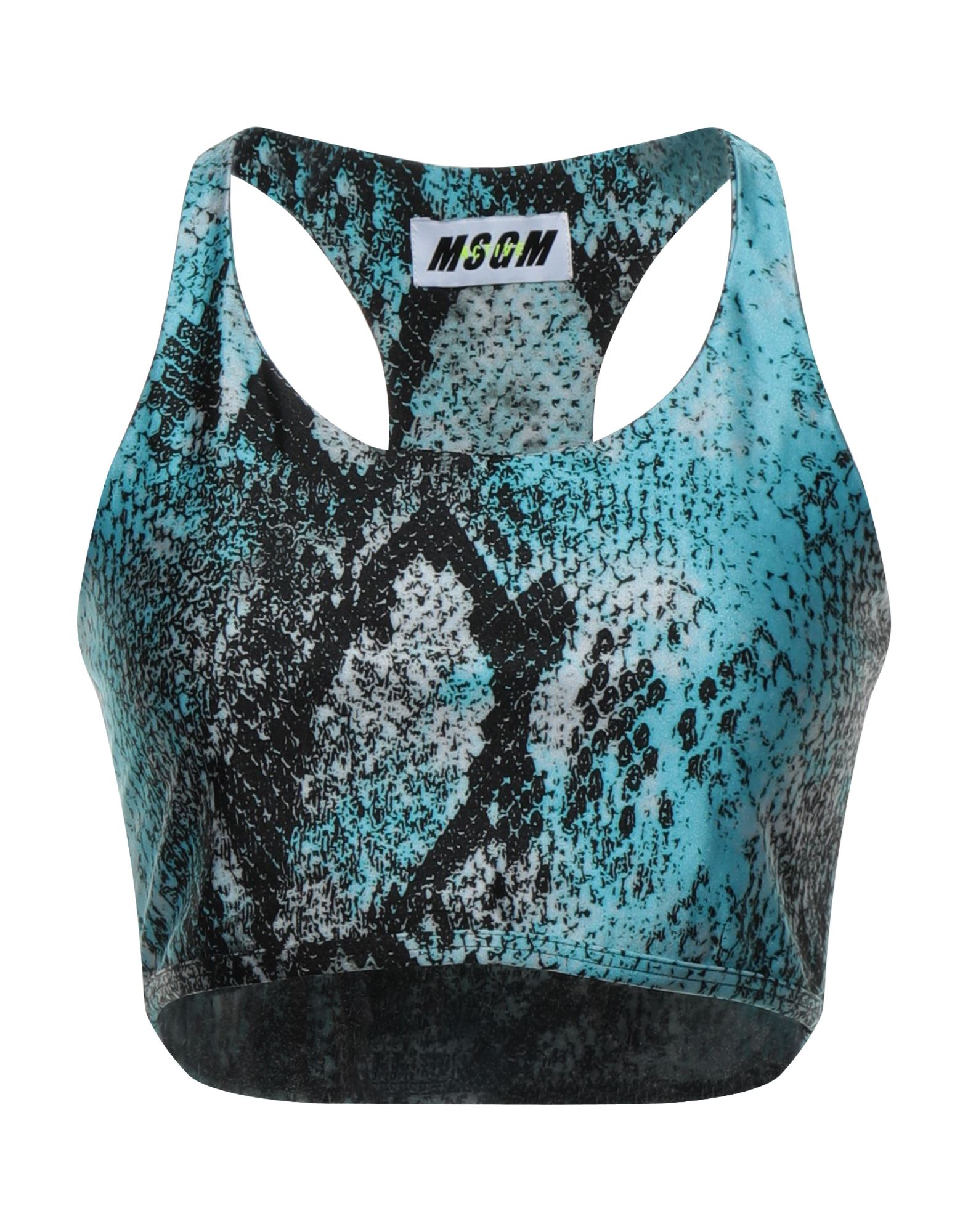 Msgm Tops In Blue