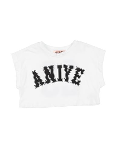 Aniye By Babies'  Toddler Girl T-shirt White Size 6 Cotton