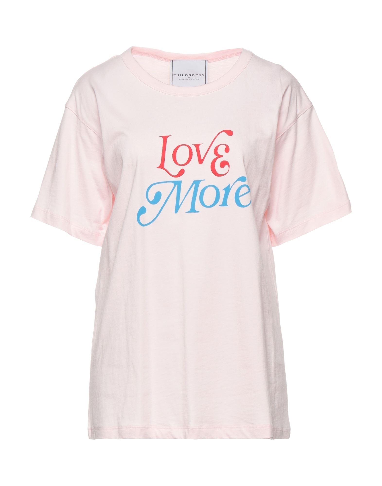 Philosophy Di Lorenzo Serafini T-shirts In Pink
