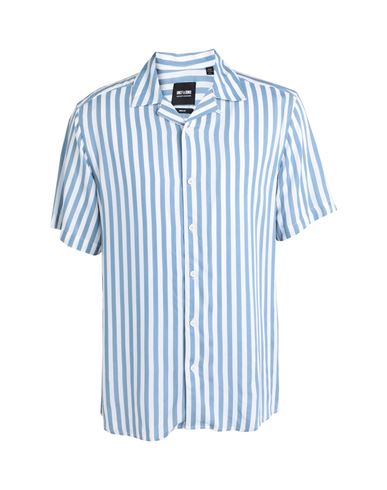 Only & Sons Man Shirt Slate Blue Size M Ecovero Viscose