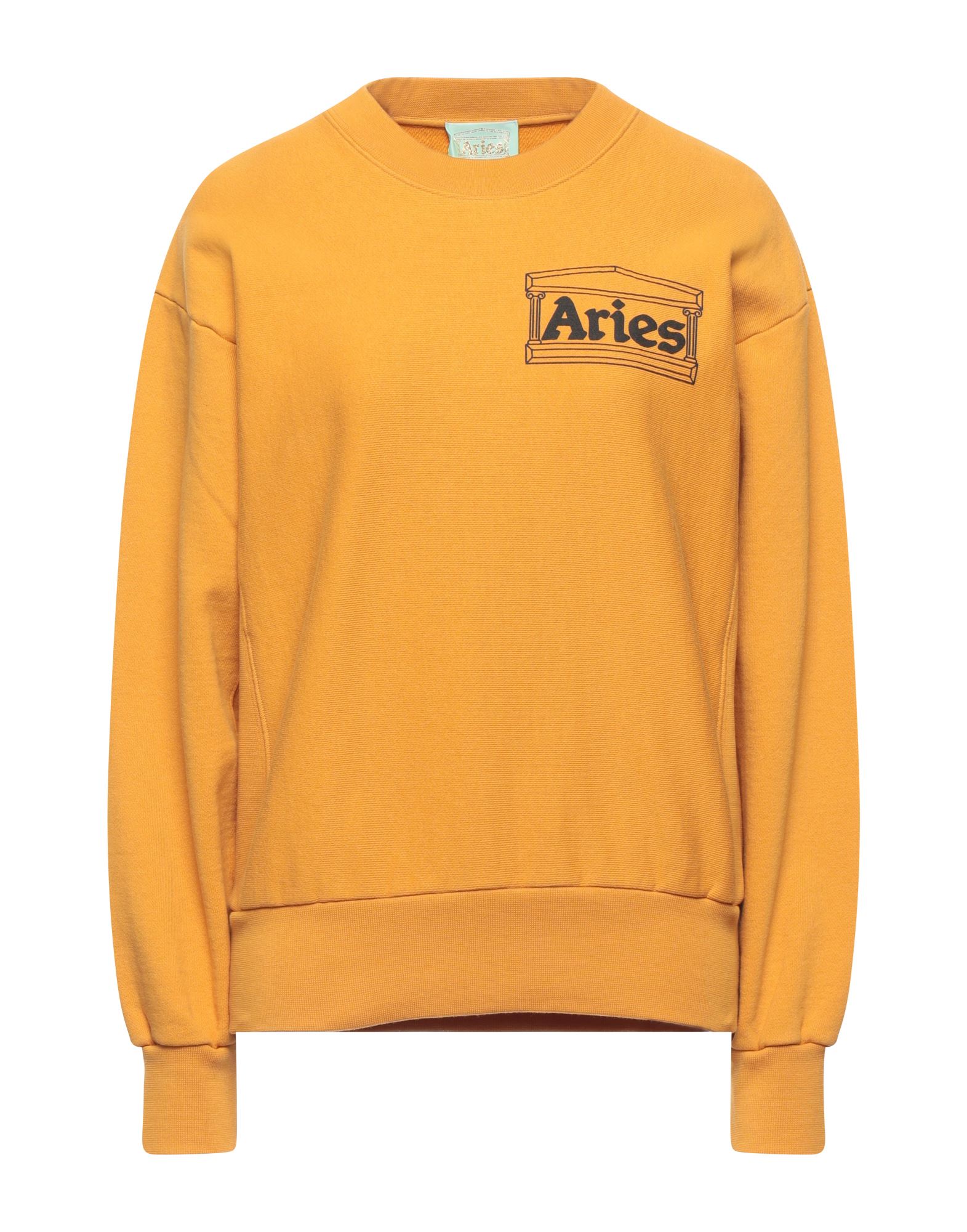 Aries Sweatshirts In Yellow