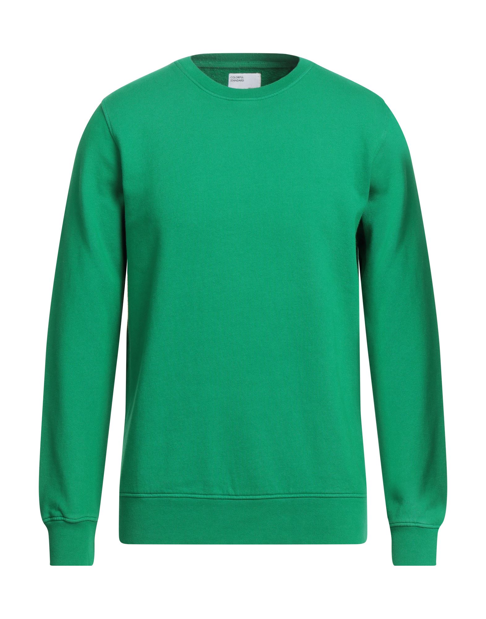 Colorful Standard Sweatshirts In Green