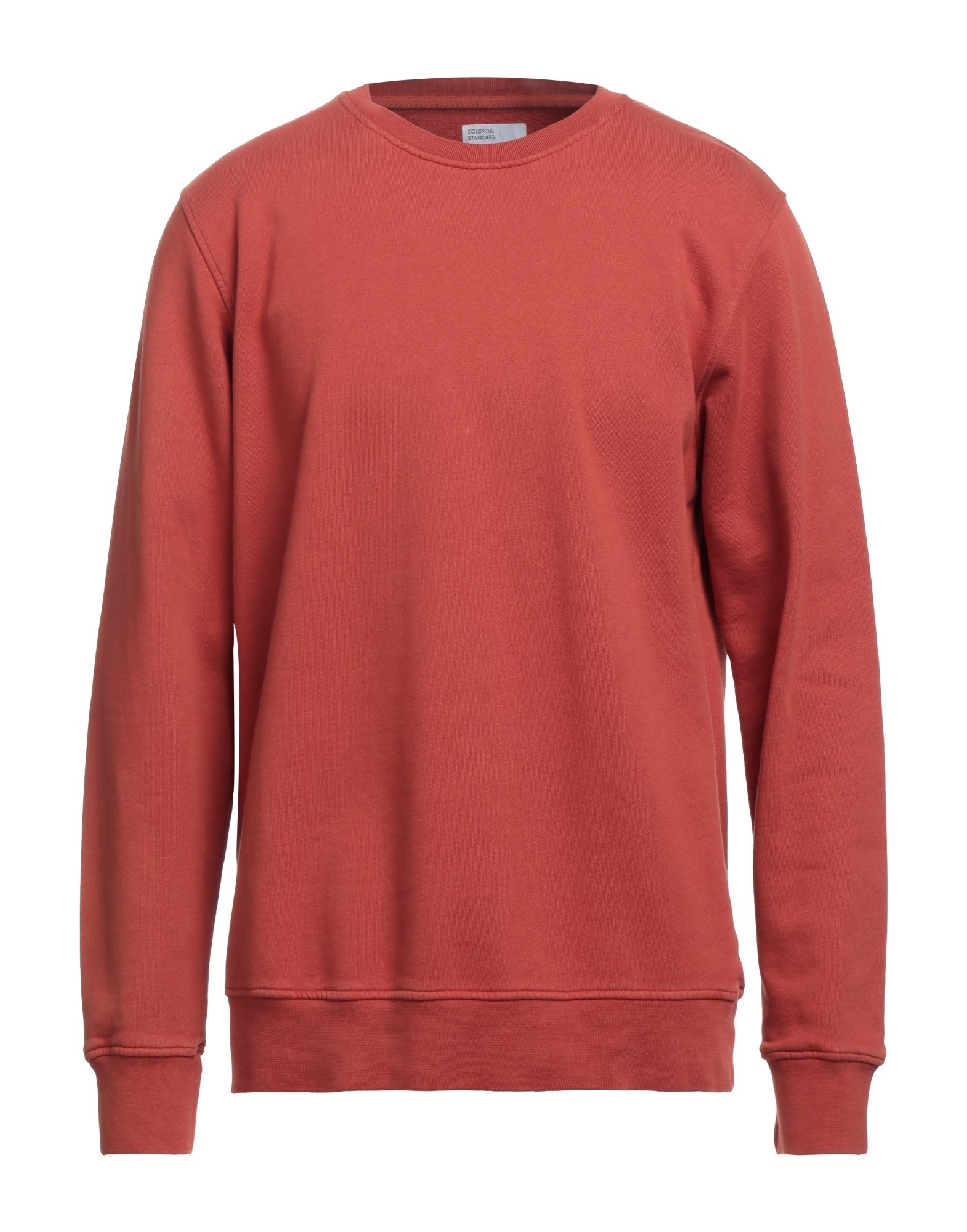 Colorful Standard Sweatshirts In Rust
