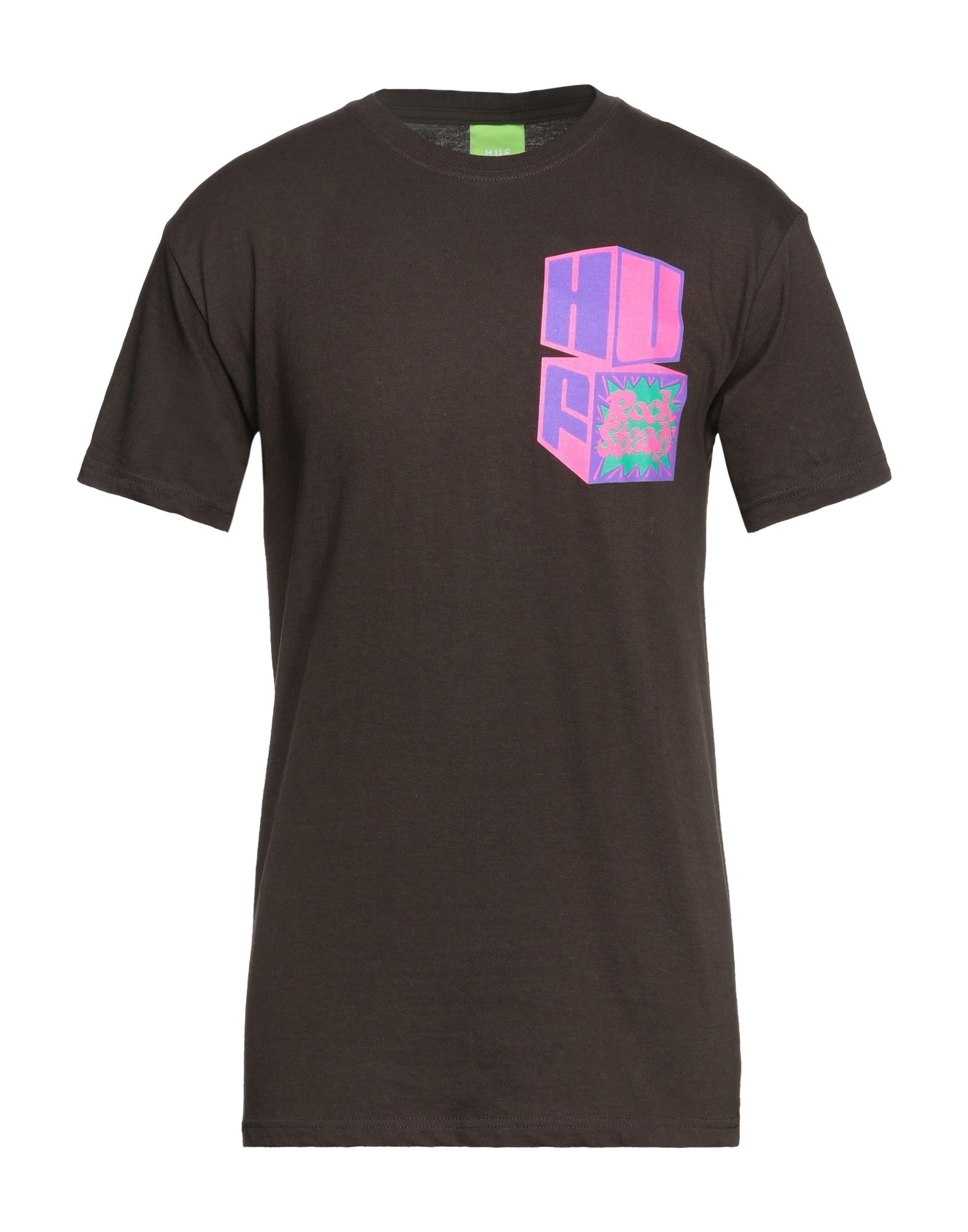 Huf T-shirts In Brown