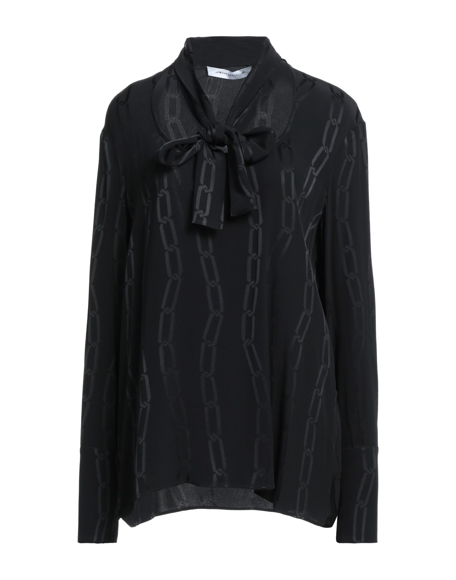Space Simona Corsellini Blouses In Black