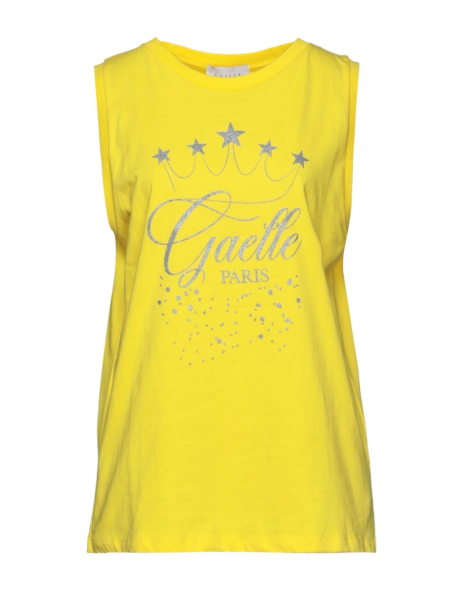 Gaelle Paris T-shirts In Yellow