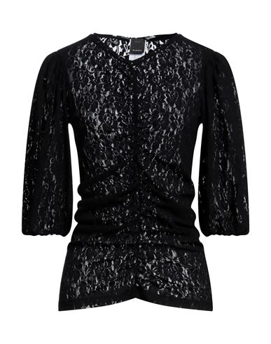 Pinko Woman T-shirt Black Size M Polyamide