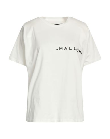 Malloni Woman T-shirt White Size Xxs Cotton