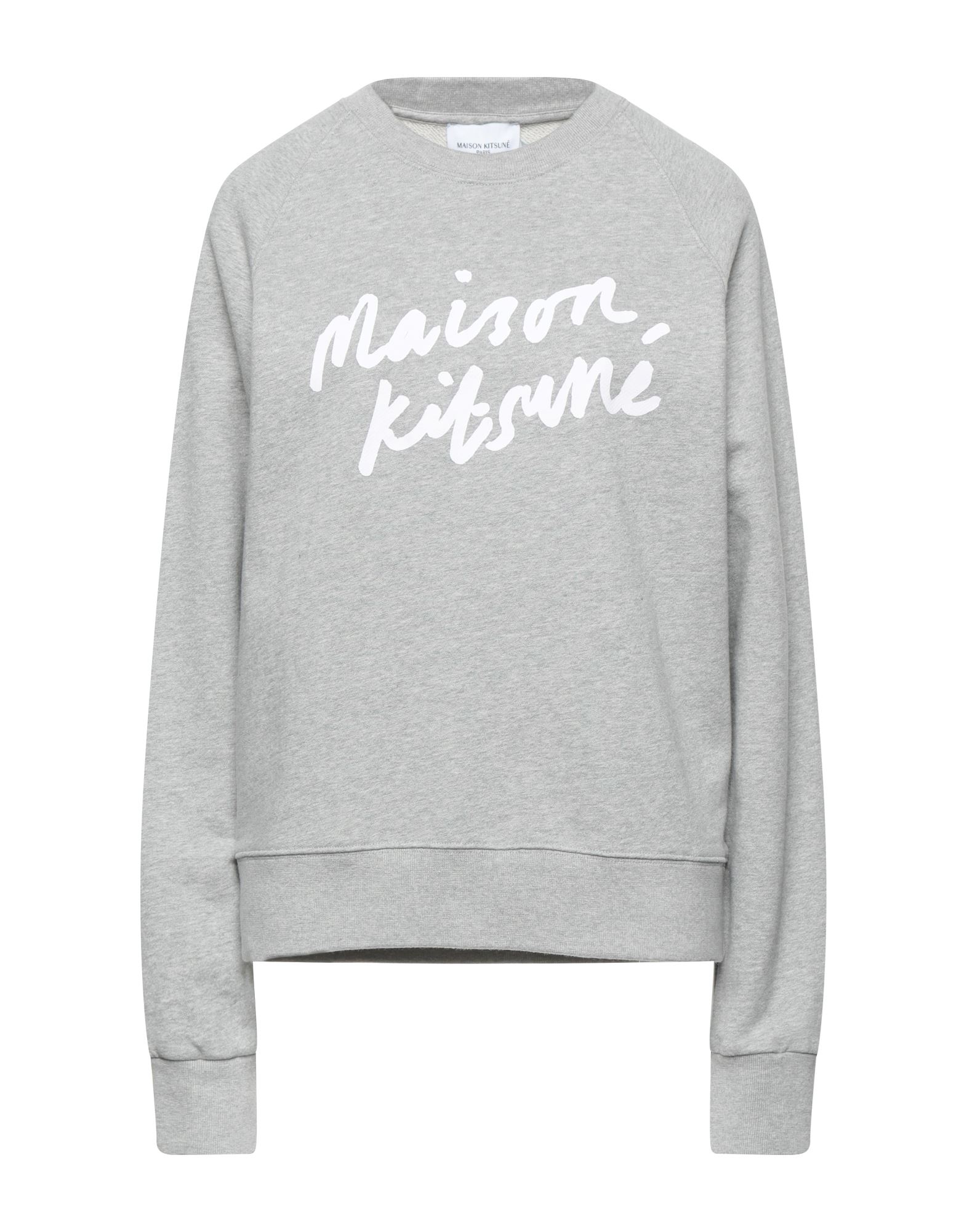 Maison Kitsuné Sweatshirts In Light Grey