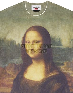 Supreme t shirt mona lisa hot sale