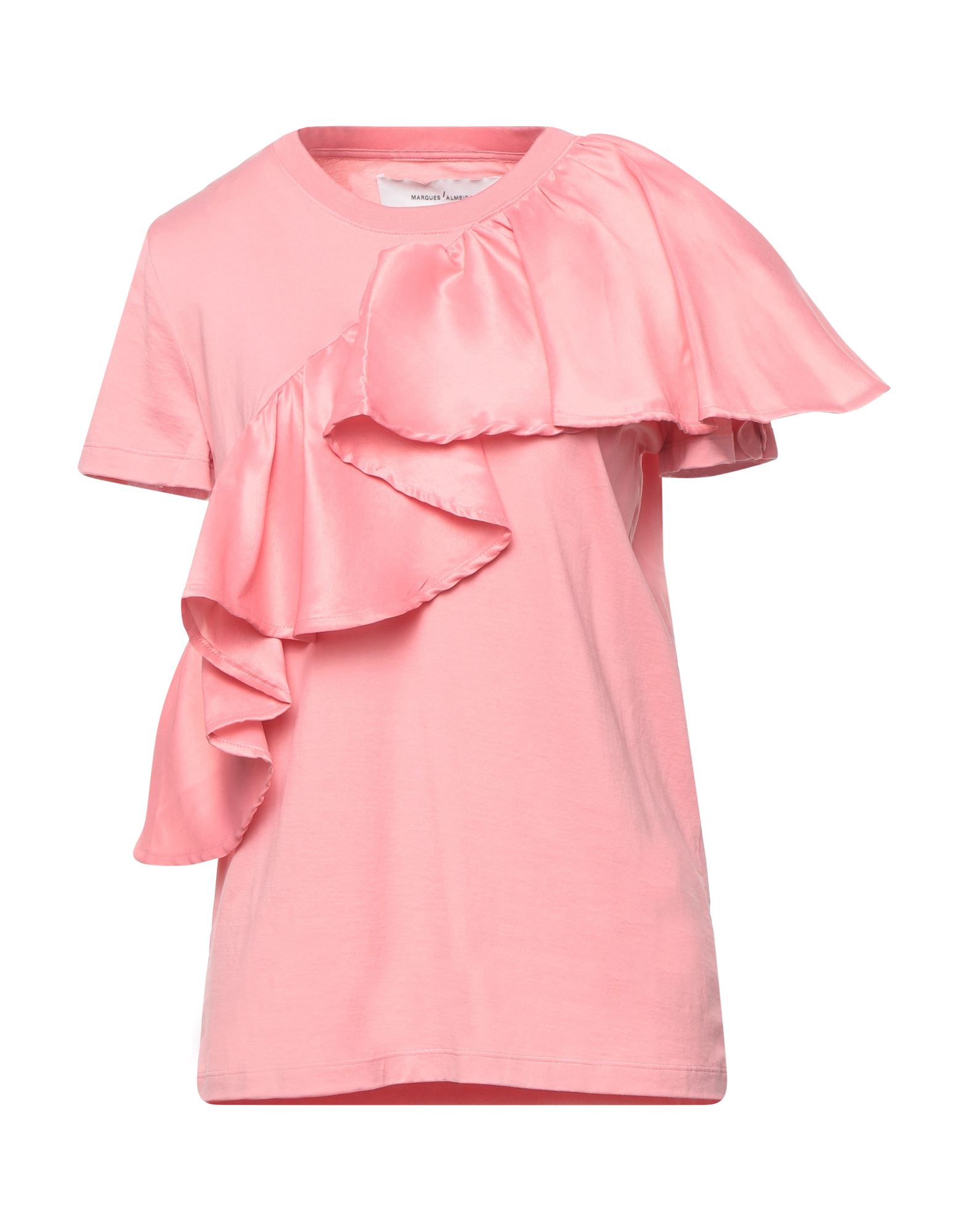 PINK TIE DYE T-SHIRT WITH SIDE FLAPS – MARQUES ' ALMEIDA
