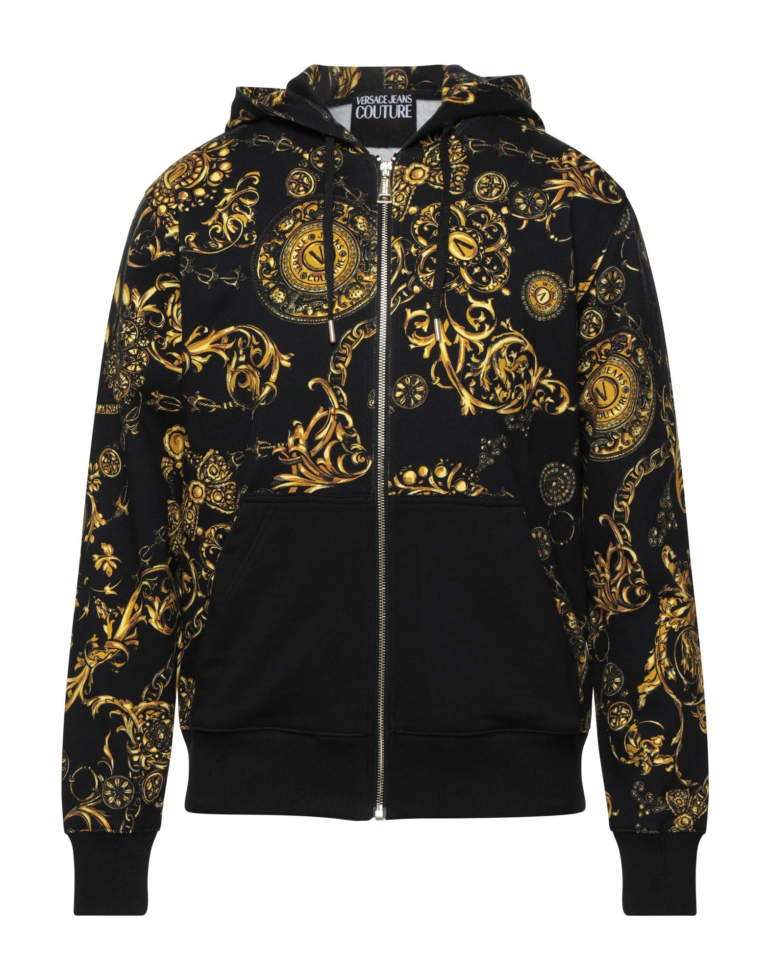 Versace Jeans Couture Sweatshirts In Black