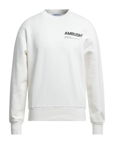 Ambush Man Sweatshirt White Size S Cotton