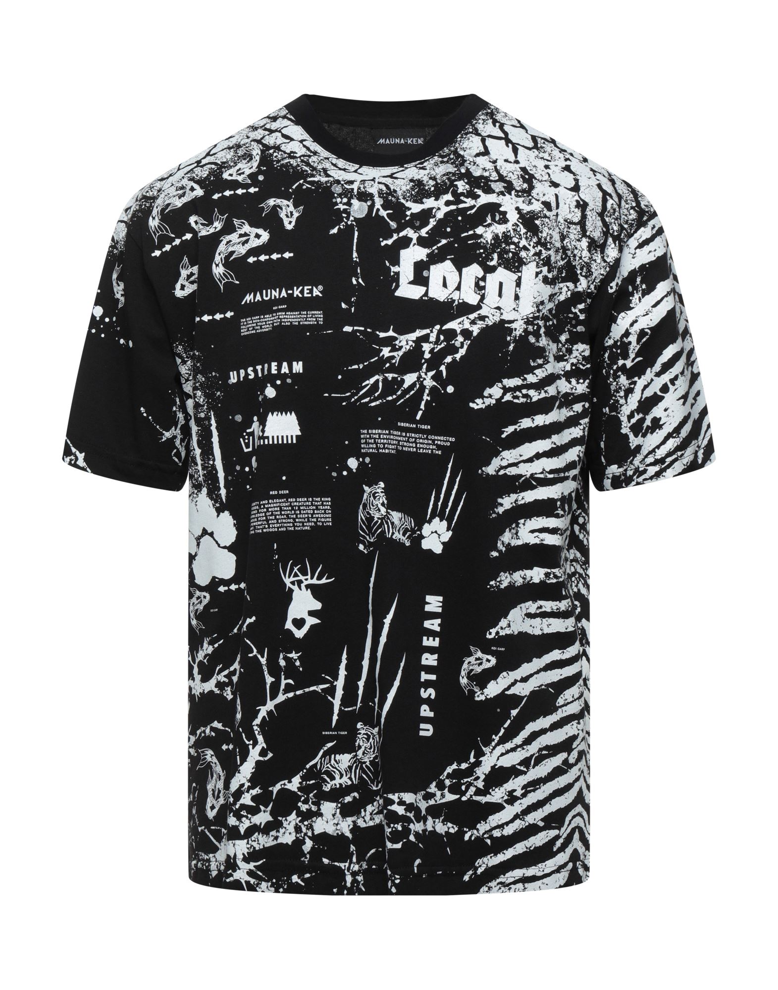Shop Mauna Kea Man T-shirt Black Size S Cotton
