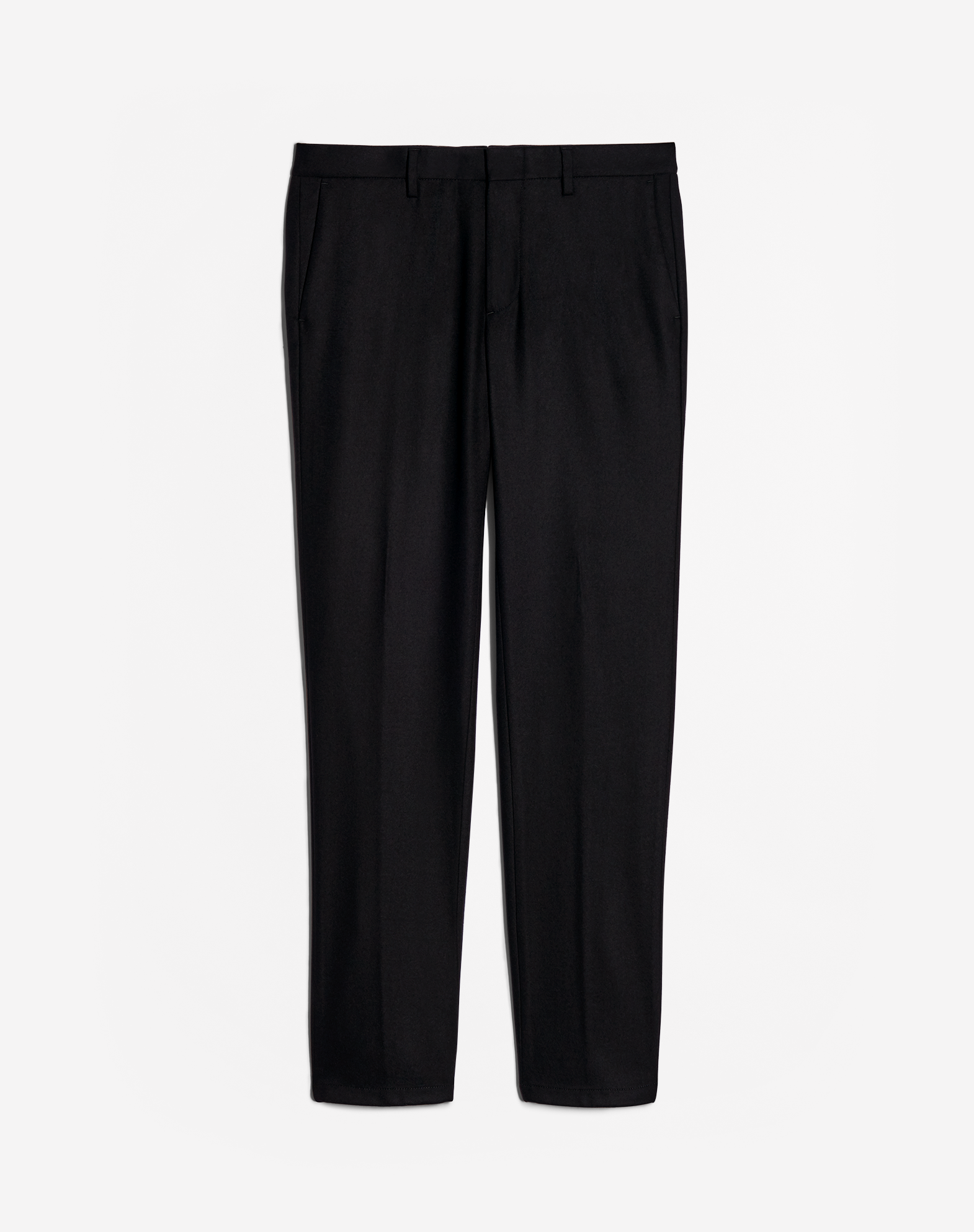 Dunhill Wool Cashmere Chinos In Black