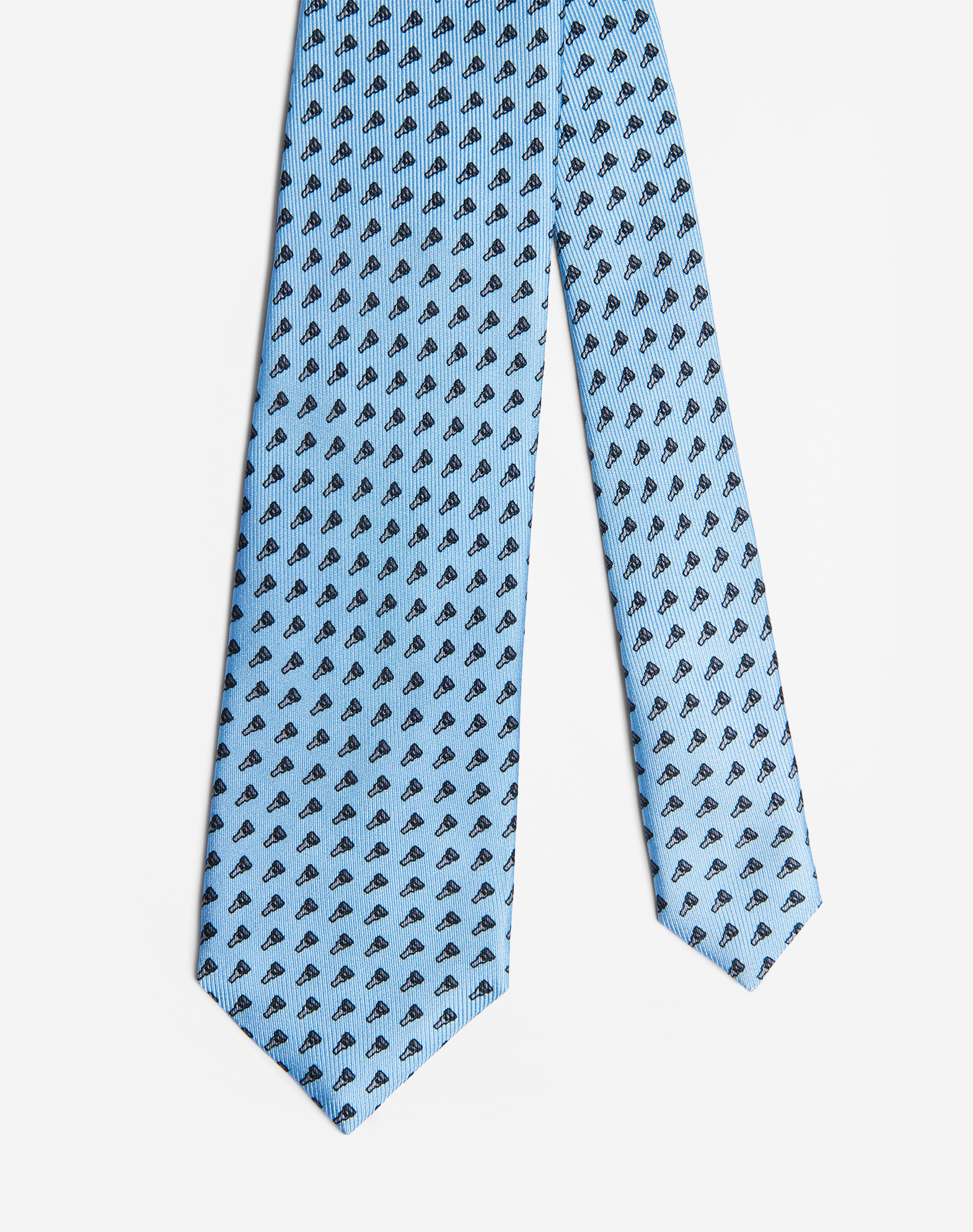 Dunhill Luxury Men's Printed Ties