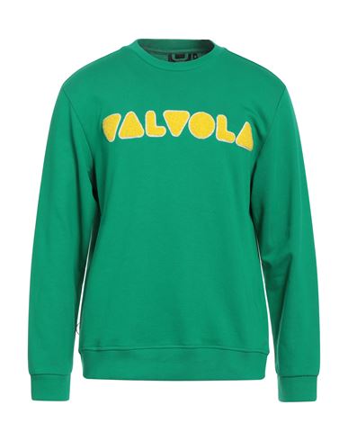 Valvola. Man Sweatshirt Green Size Xs Cotton