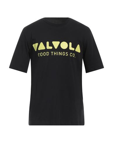 Shop Valvola. Man T-shirt Black Size L Cotton
