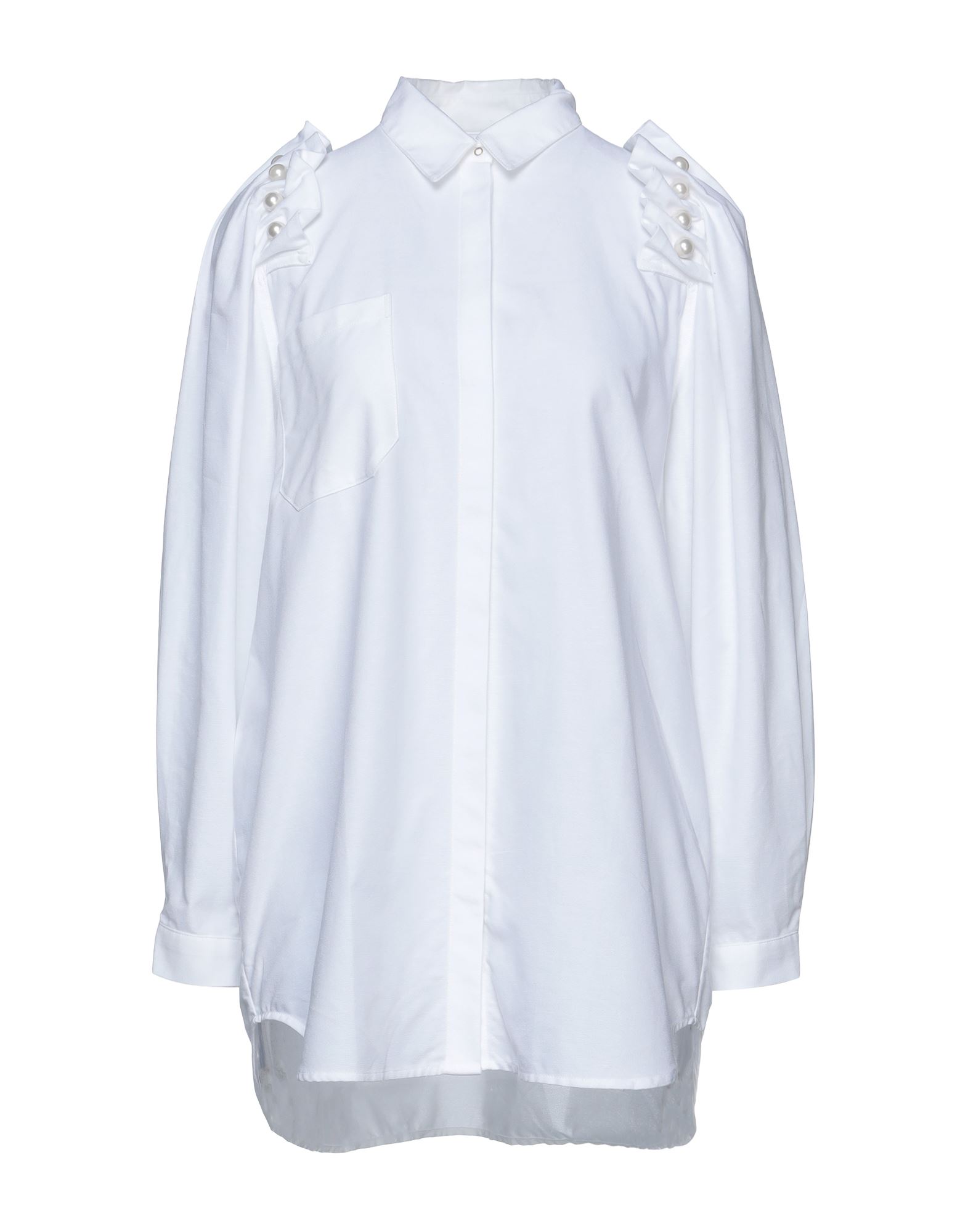 Mother Of Pearl Shirts In White