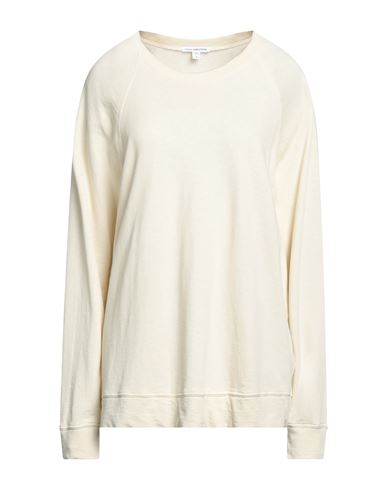 James Perse Woman Sweatshirt Ivory Size 3 Supima In White