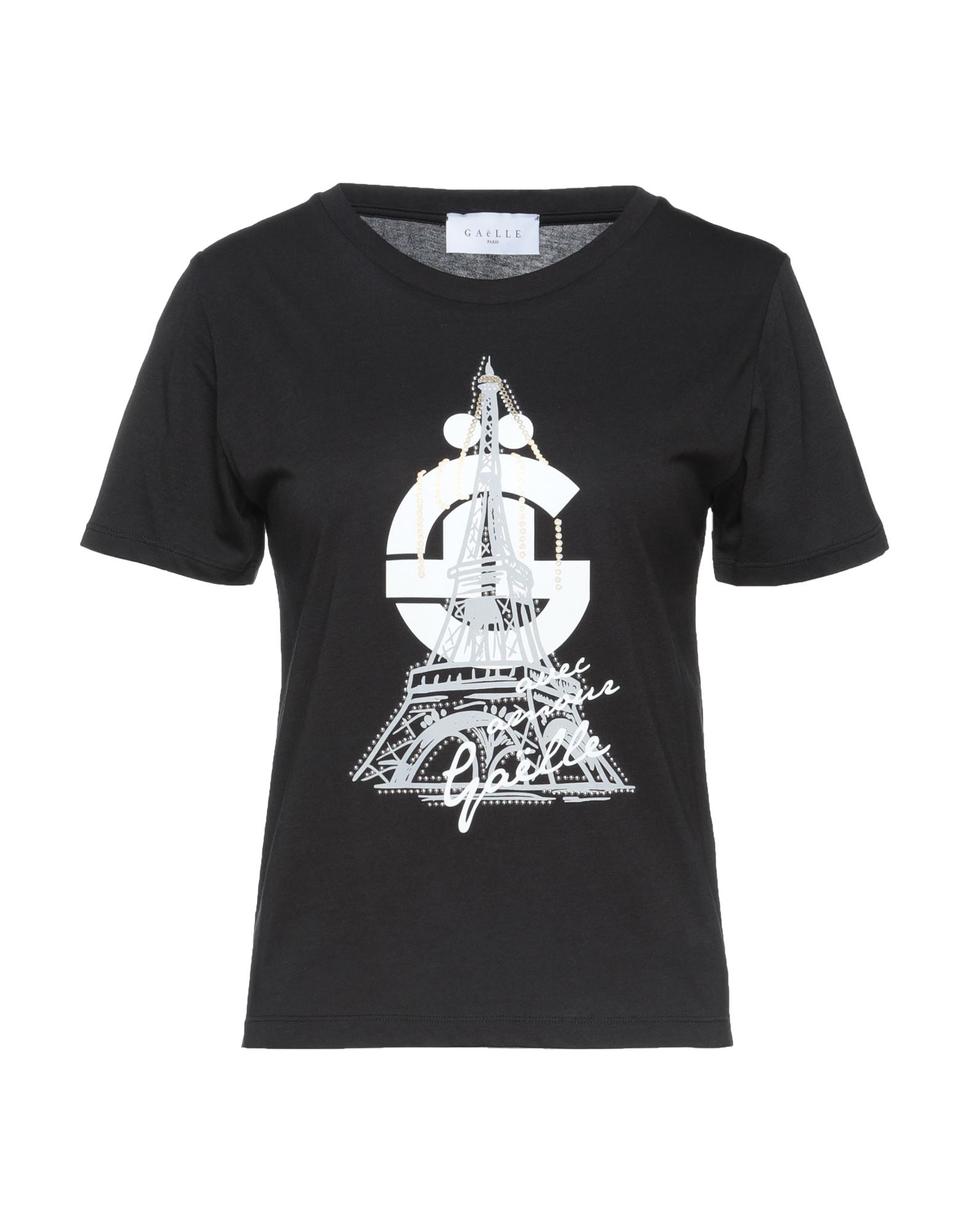 Gaelle Paris T-shirts In Black