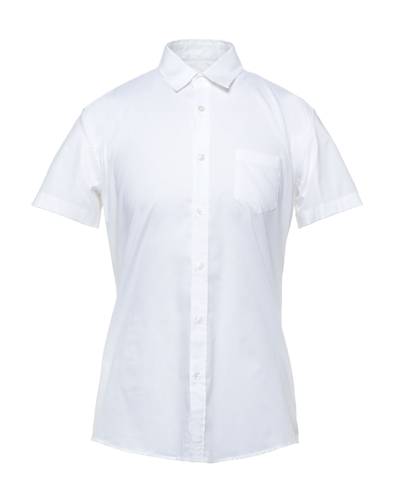 Grey Daniele Alessandrini Shirts In White