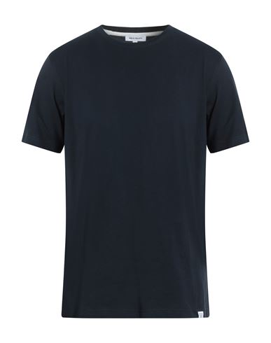 Norse Projects Man T-shirt Midnight Blue Size Xl Organic Cotton