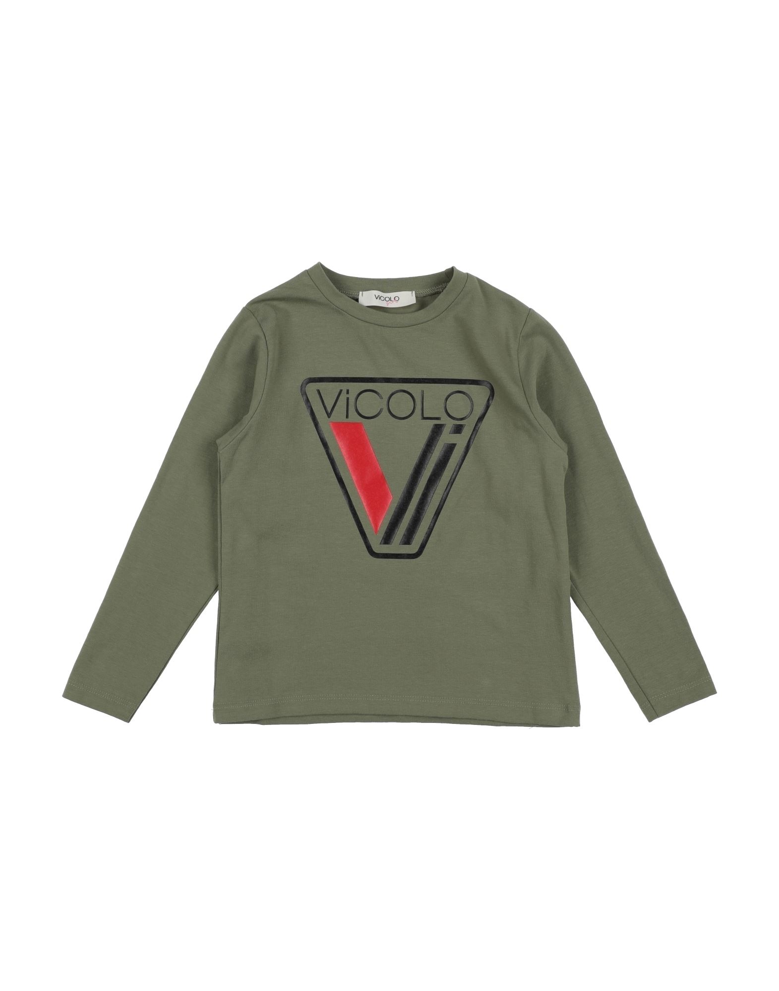 Vicolo Kids'  T-shirts In Green