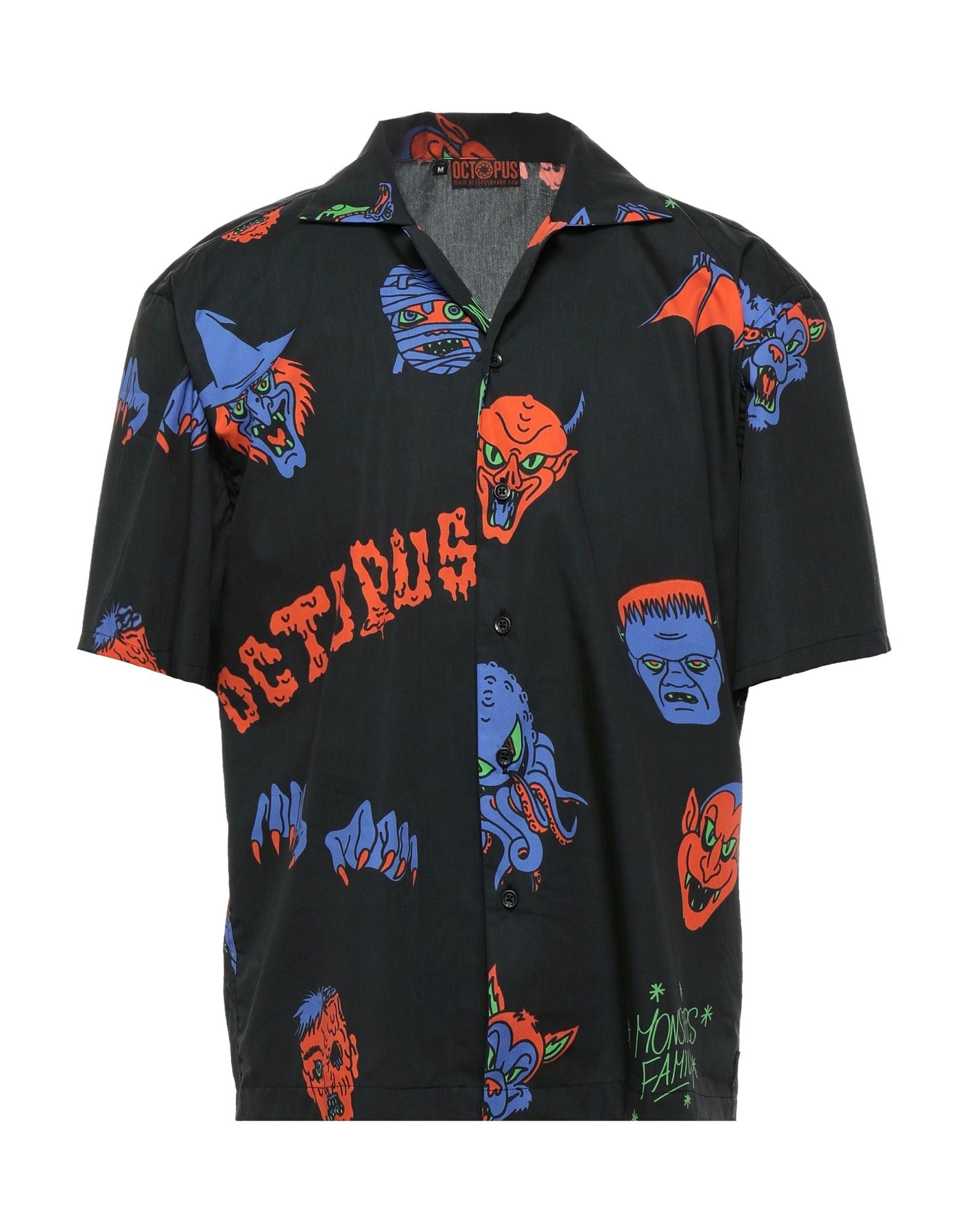 Octopus Shirts In Black