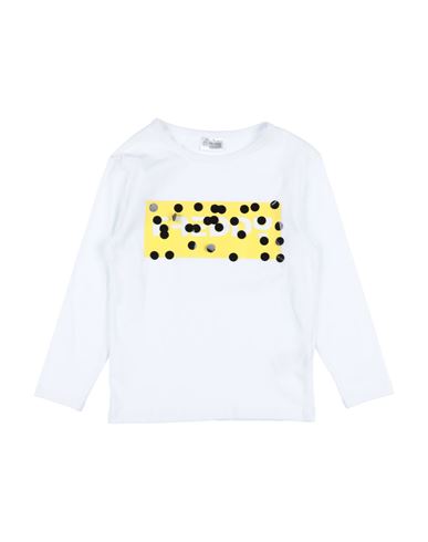 Freddy Babies'  Toddler Girl T-shirt White Size 6 Cotton, Elastane