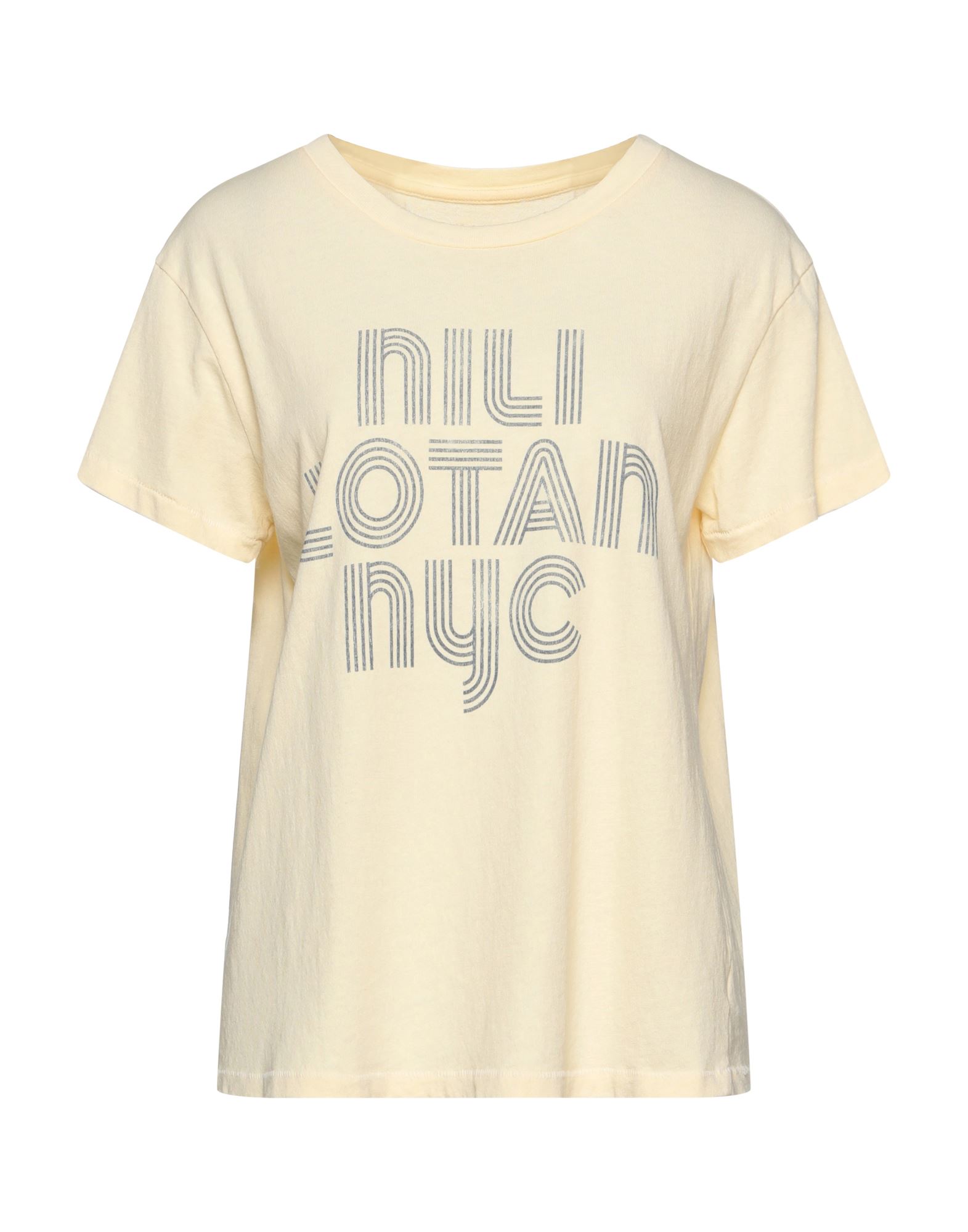 Nili Lotan T-shirts In Light Yellow