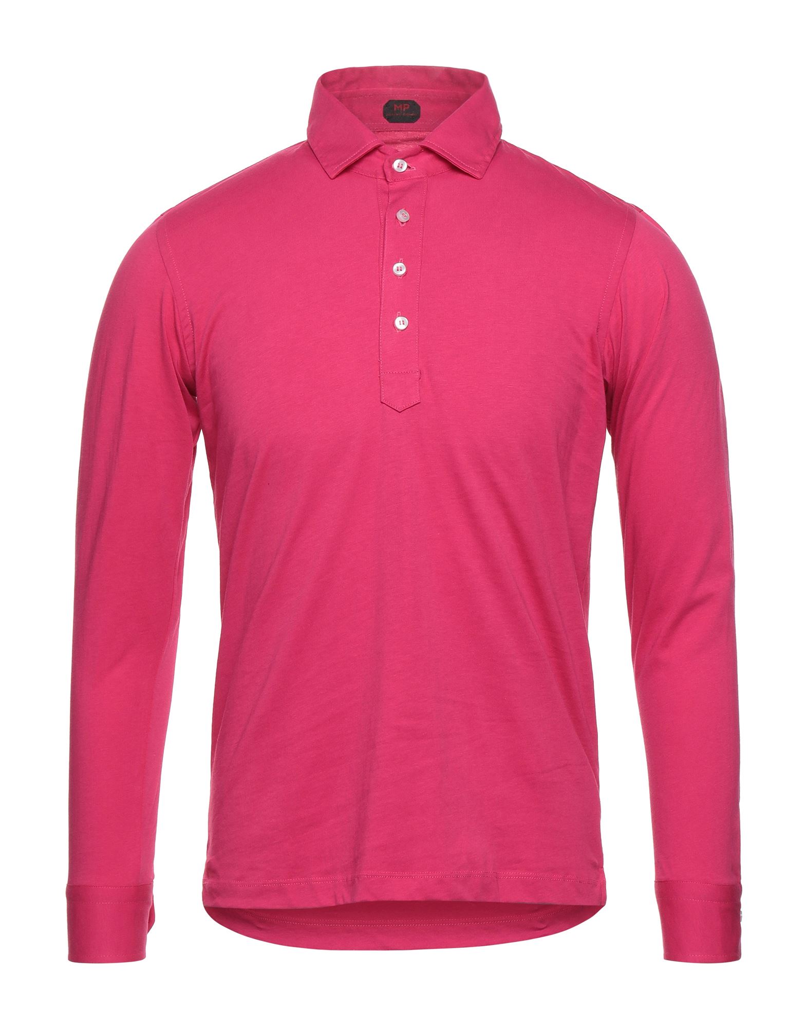 Mp Massimo Piombo Polo Shirts In Pink