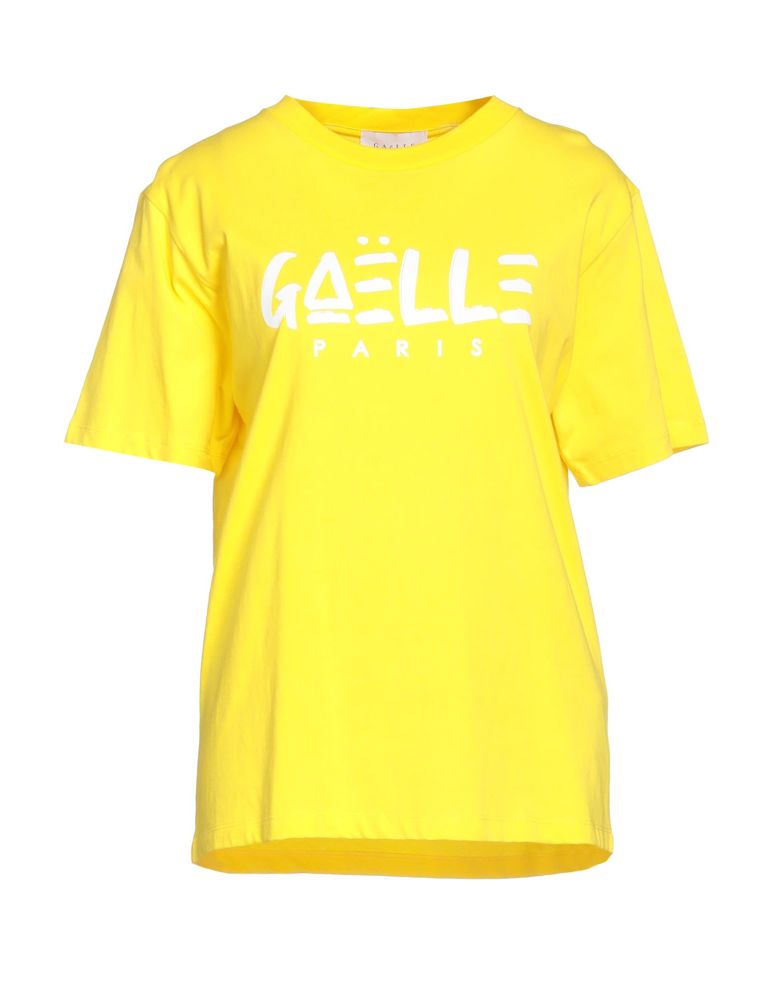 Gaelle Paris T-shirts In Yellow