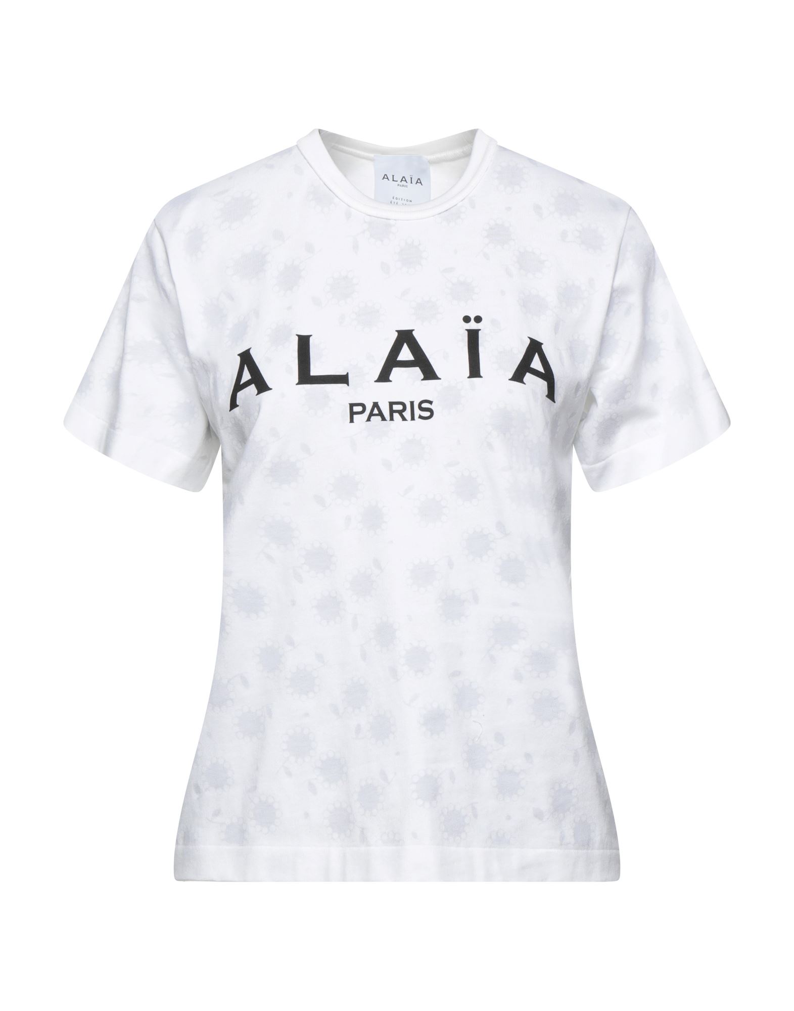 Shop Alaïa T-shirts In White