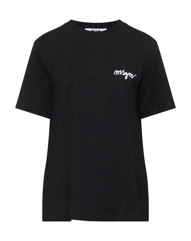 Msgm T-shirts In Black