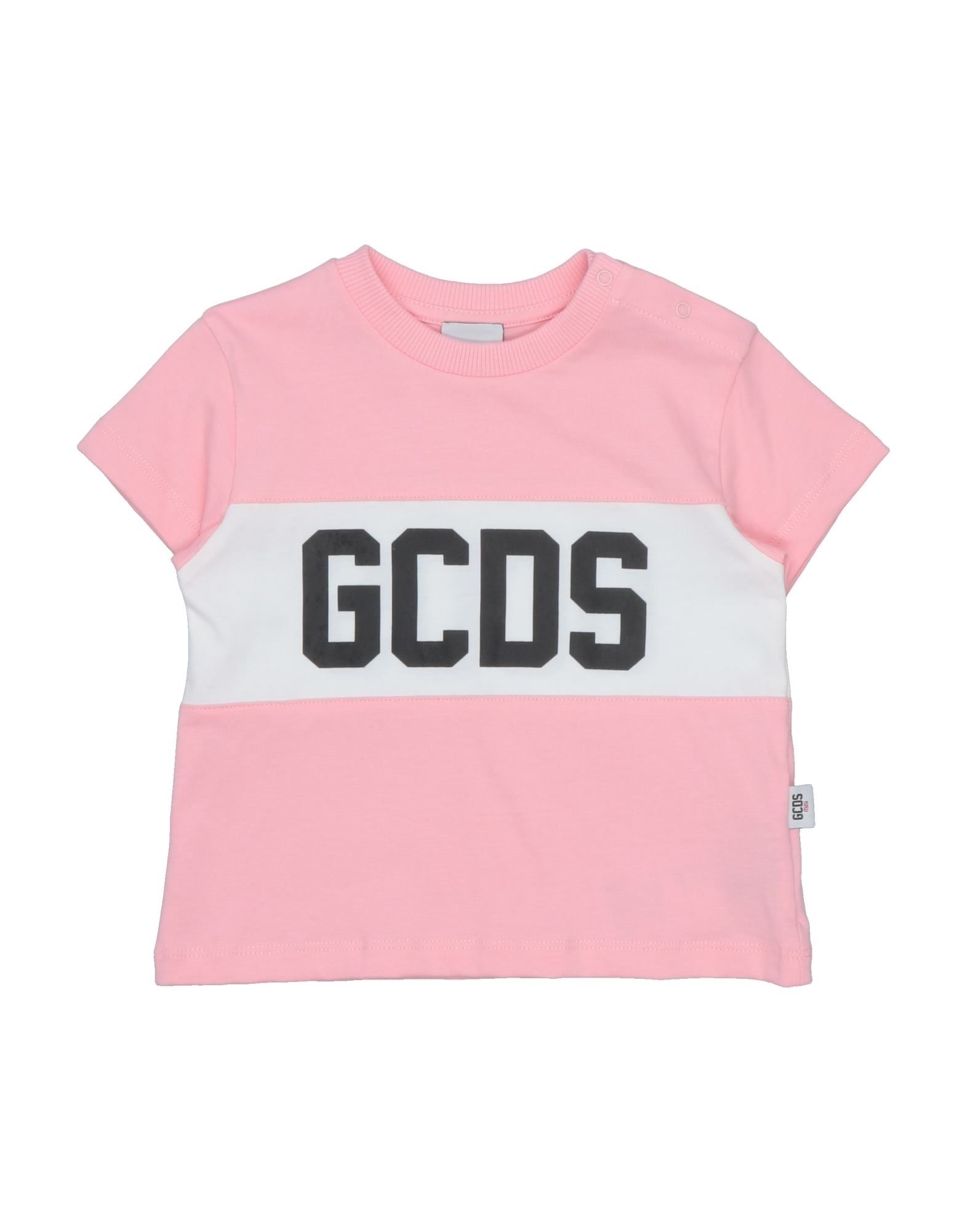 Gcds Mini T-shirts In Pink